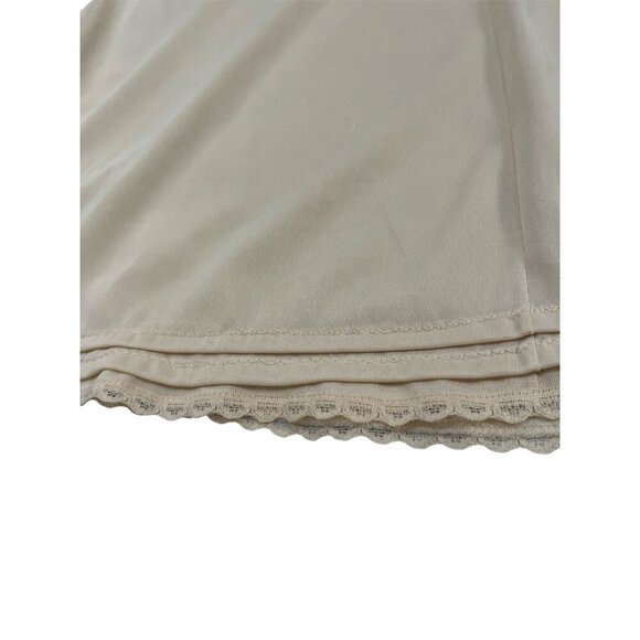 VINTAGE VANITY FAIR SIZE LARGE HALF SLIP STYLE A Line BIEGE - Picture 5 of 7